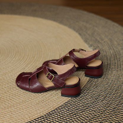 Amelie Genuine Leather Shoes