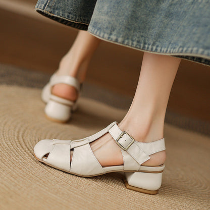 Amelie Genuine Leather Shoes