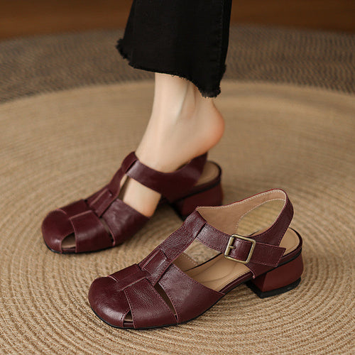 Amelie Genuine Leather Shoes