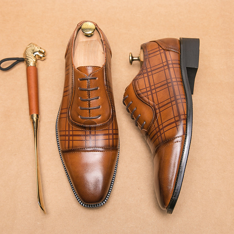 Harmon Genuine Leather Dress Shoes