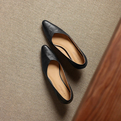 Grace Genuine Leather Heels