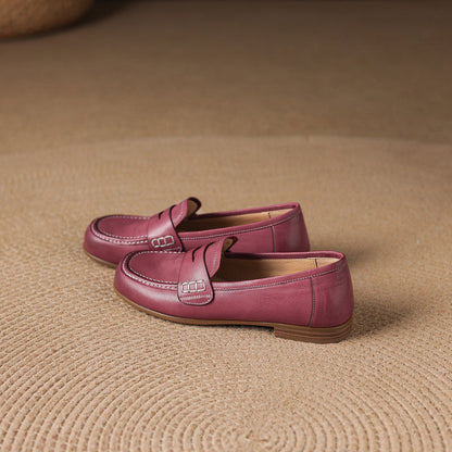 Galea Genuine Leather Loafers
