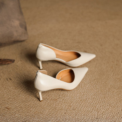 Avella Genuine Leather Heels