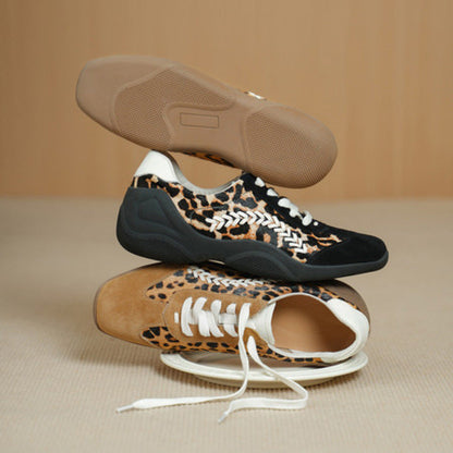 Lea Genuine Suede Sneakers