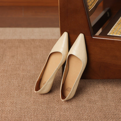 Brisa Genuine Leather Pumps