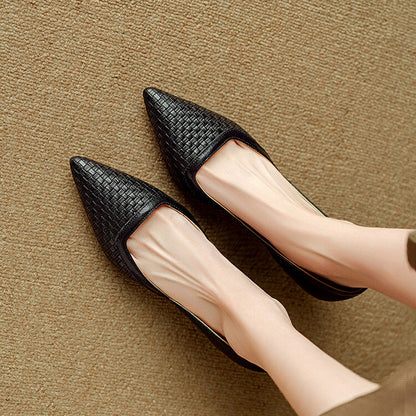 Kelra Genuine Leather Heels