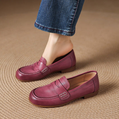 Galea Genuine Leather Loafers