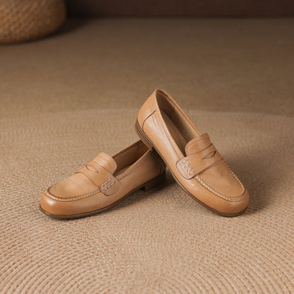 Galea Genuine Leather Loafers