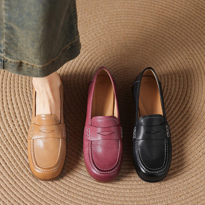 Galea Genuine Leather Loafers