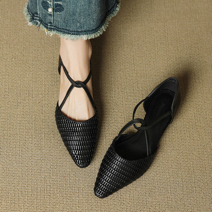 Dona Genuine Leather Heels