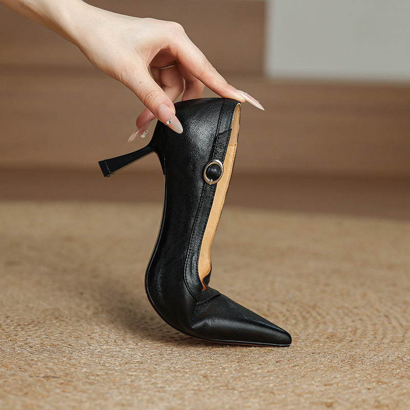 Moda Genuine Leather Heels