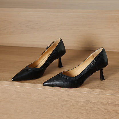 Moda Genuine Leather Heels
