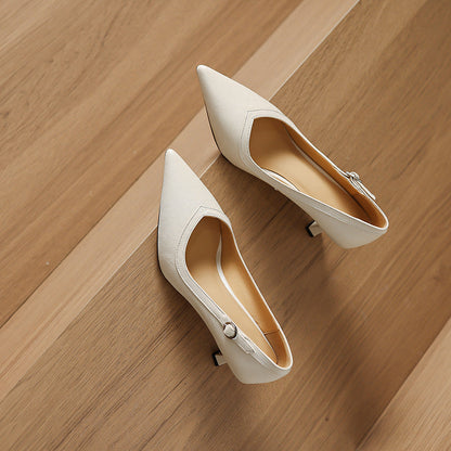 Moda Genuine Leather Heels
