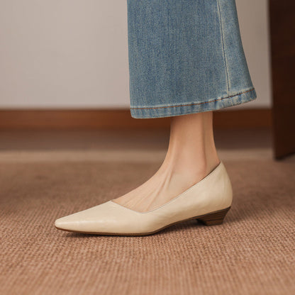 Brisa Genuine Leather Pumps