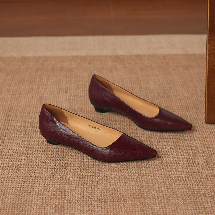 Brisa Genuine Leather Pumps