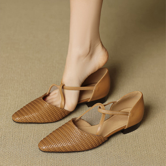 Dona Genuine Leather Heels