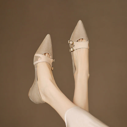 Bia Genuine Suede Loafers