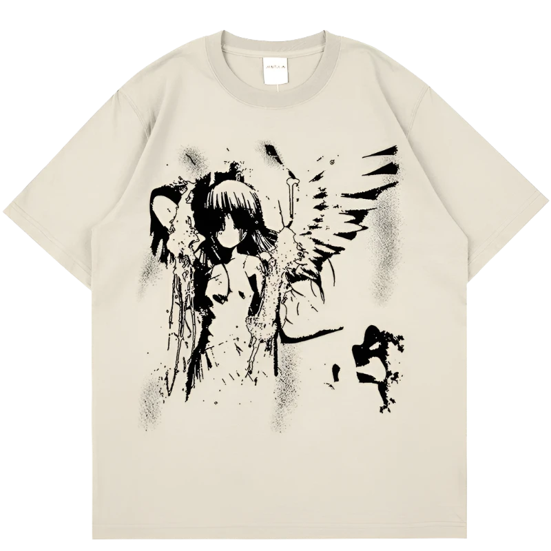 Anime Angel Wings Tee