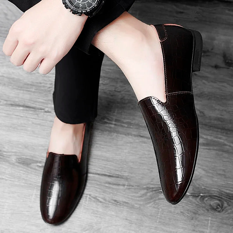 Geneva Genuine Leather Loafers