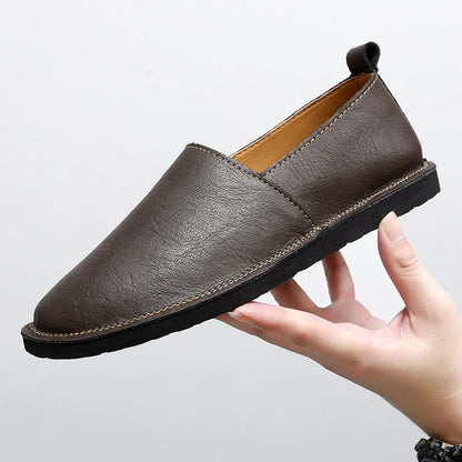 Gabre Genuine Leather Loafers