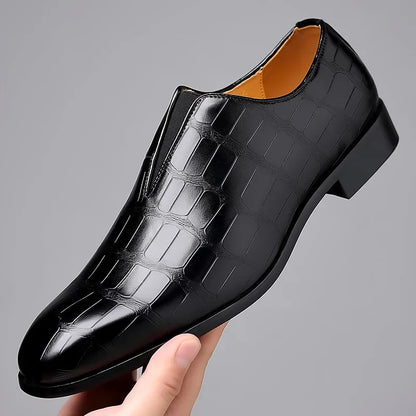 Stefan Genuine Leather Loafers
