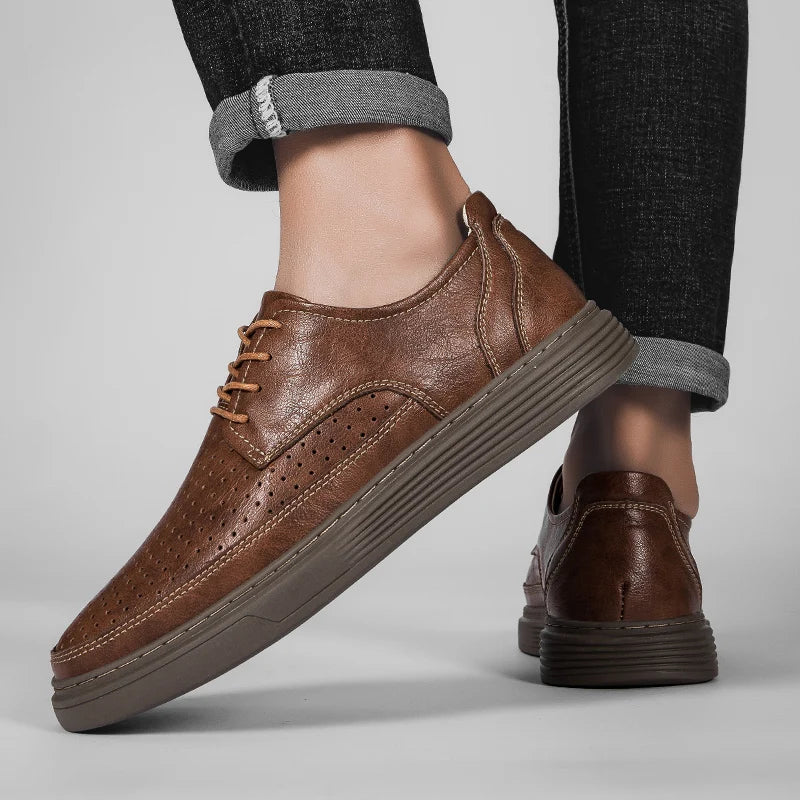 Astor Genuine Leather Sneakers