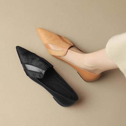 Kiara Genuine Leather Flats