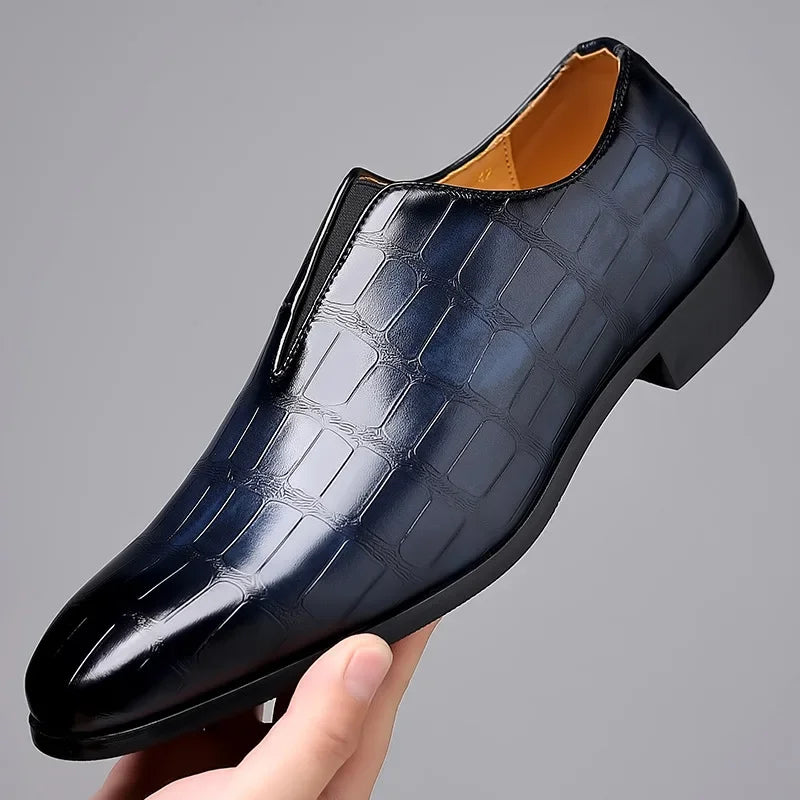 Stefan Genuine Leather Loafers