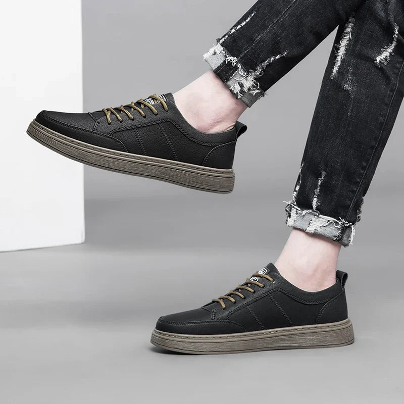 Peyton Genuine Leather Sneakers