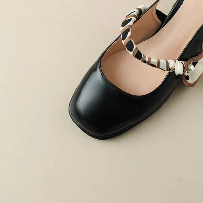 Dahlia Block Heels