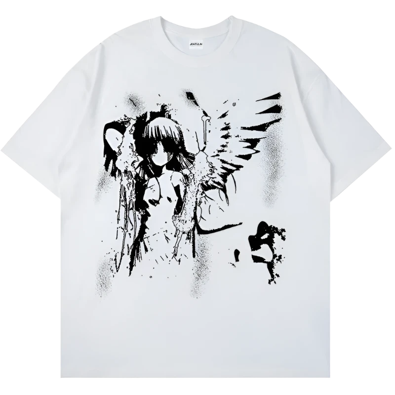 Anime Angel Wings Tee