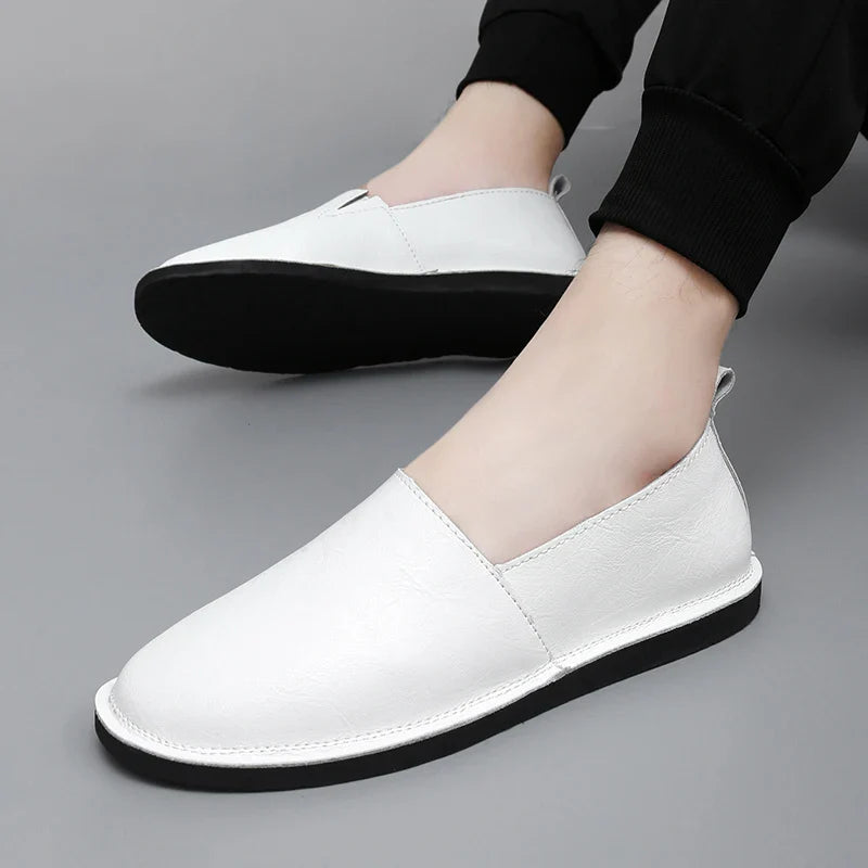 Gabre Genuine Leather Loafers