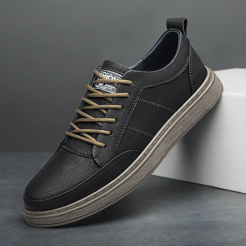 Peyton Genuine Leather Sneakers