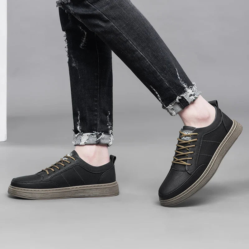 Peyton Genuine Leather Sneakers