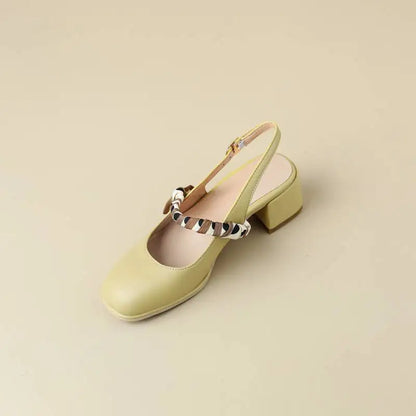 Dahlia Block Heels