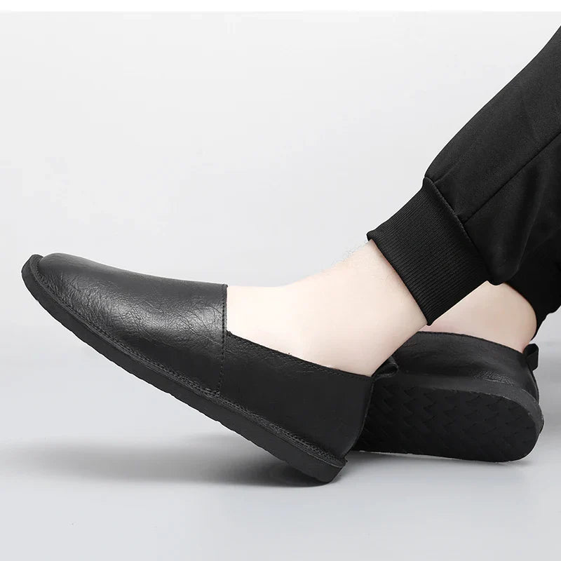 Gabre Genuine Leather Loafers