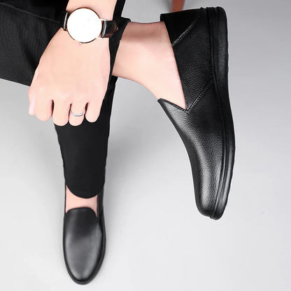 Basik Genuine Leather Loafers