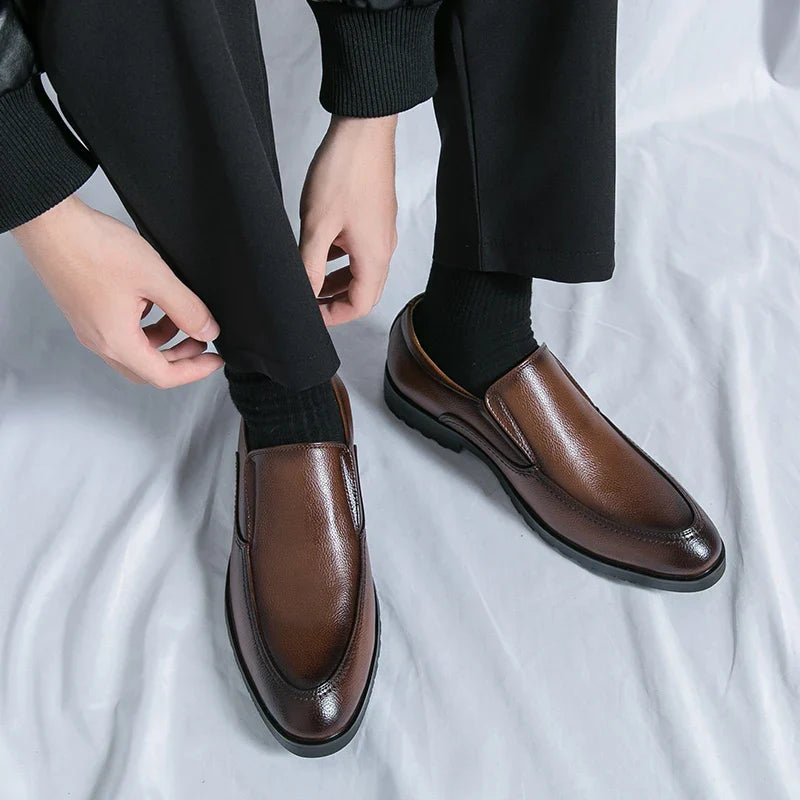 Mier Leather Loafers