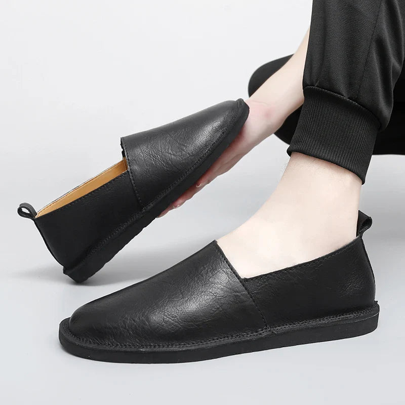 Gabre Genuine Leather Loafers
