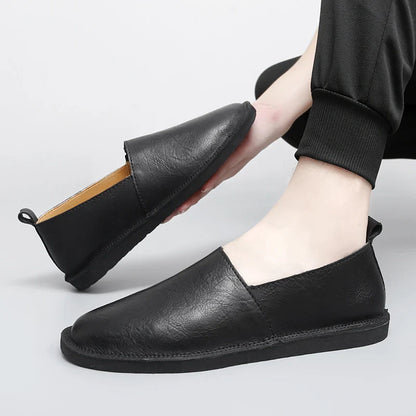 Gabre Genuine Leather Loafers