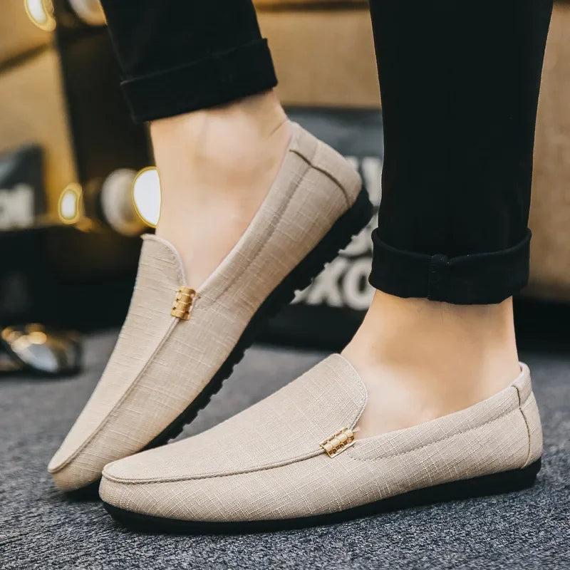 Krom Canvas Loafers