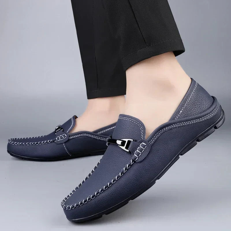 Trevan Genuine Leather Loafers