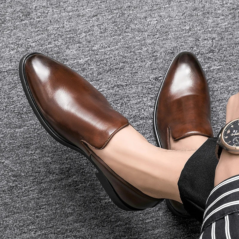 Brion Genuine Leather Loafers