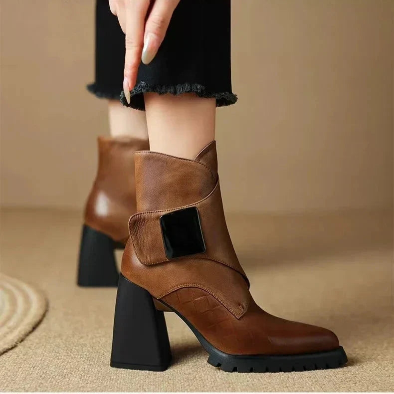 Aziel Leather Boots